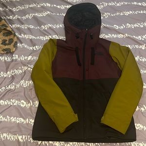 The north face insulated ski jacket